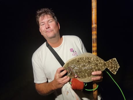 Flounder Fishing in Rio Hondo, Texas