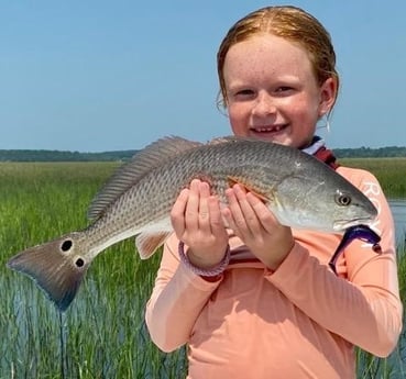 Redfish fishing in Hilton Head Island, South Carolina