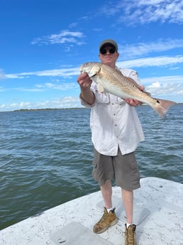 Redfish fishing in Freeport, Texas