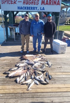 Black Drum, Redfish, Sheepshead, Speckled Trout Fishing in Sulphur, Louisiana