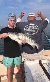 Fishing in Hampton Bays, New York