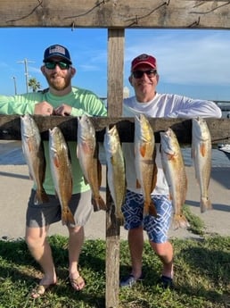 Redfish fishing in Rockport, Texas