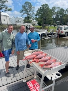 Red Snapper, Vermillion Snapper Fishing in Santa Rosa Beach, Florida