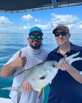 Florida Pompano fishing in Key Largo, Florida