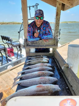 Redfish, Speckled Trout / Spotted Seatrout Fishing in Rio Hondo, Texas