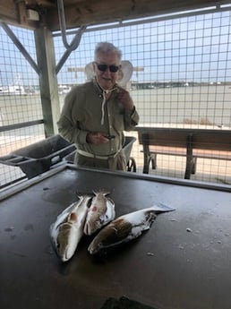 Flounder fishing in Matagorda, Texas