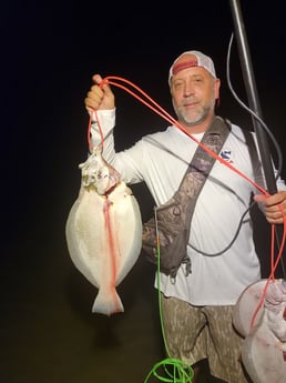 Flounder Fishing in Rio Hondo, Texas