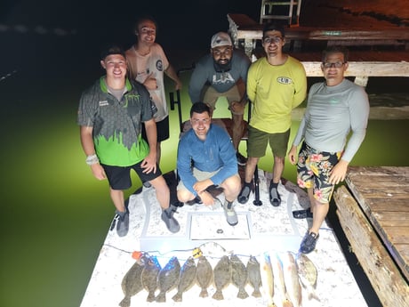 Flounder, Redfish, Sheepshead Fishing in South Padre Island, Texas