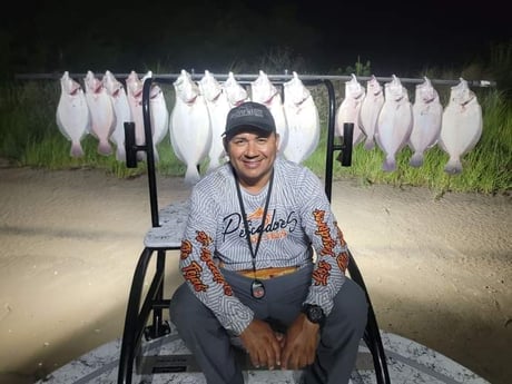 Flounder Fishing in South Padre Island, Texas