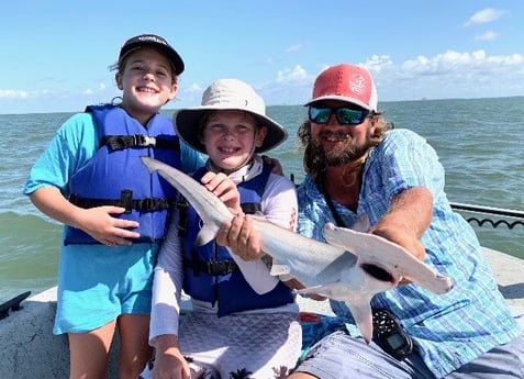 Hammerhead Shark fishing in Port Aransas, Texas