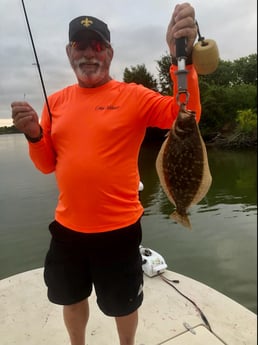 Flounder fishing in Matagorda, Texas