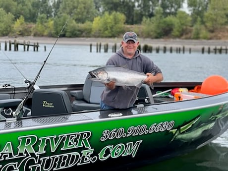 Fishing in Woodland, Washington