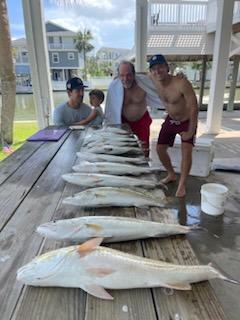 Fishing in Galveston, Texas