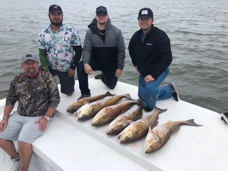 Redfish fishing in Whitney, Texas