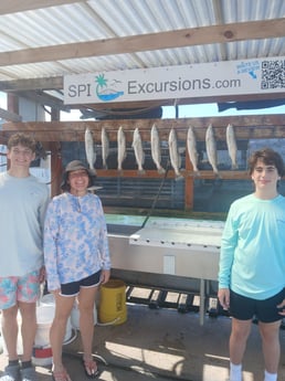 Fishing in South Padre Island, Texas