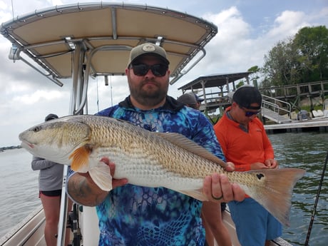 Redfish fishing in Mount Pleasant, South Carolina