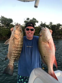Cubera Snapper, Mutton Snapper fishing in Key West, Florida