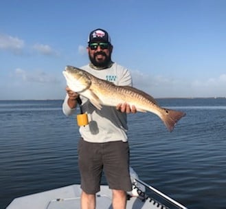 Redfish fishing in Rockport, Texas