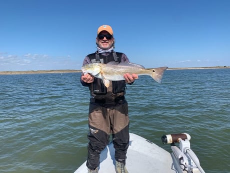 Redfish fishing in Corpus Christi, Texas