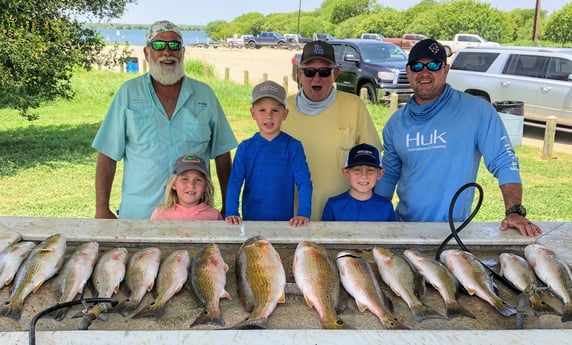 Redfish fishing in San Antonio, Texas