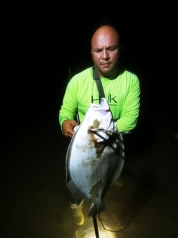 Flounder fishing in Rio Hondo, Texas