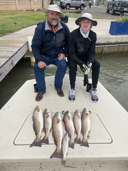 Redfish, Speckled Trout / Spotted Seatrout fishing in South Padre Island, Texas