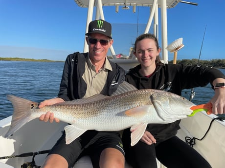 Redfish fishing in Port Orange, Florida