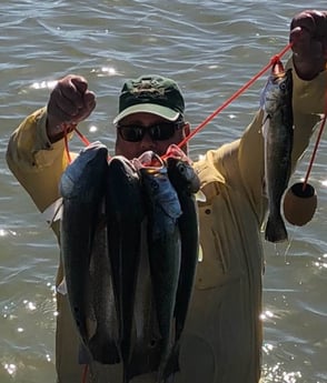 Redfish, Speckled Trout / Spotted Seatrout fishing in Rockport, Texas