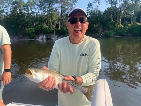 Speckled Trout / Spotted Seatrout fishing in Santa Rosa Beach, Florida