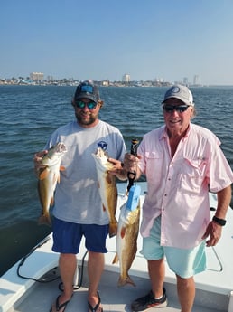 Redfish fishing in South Padre Island, Texas