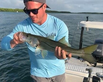 Snook fishing in Islamorada, Florida