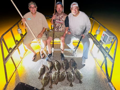 Flounder Fishing in Galveston, Texas