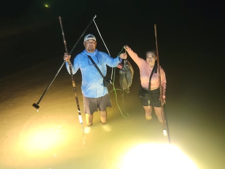 Flounder Fishing in South Padre Island, Texas