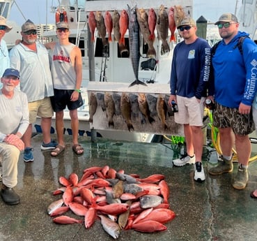 Gag Grouper, Triggerfish, Vermillion Snapper, Wahoo Fishing in Destin, Florida