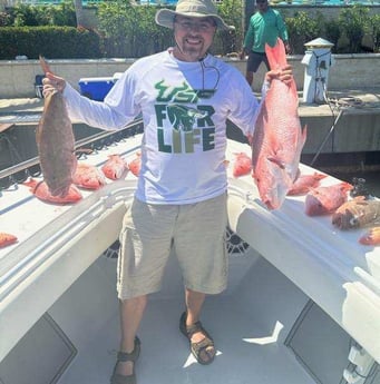 Red Grouper, Red Snapper Fishing in Clearwater, Florida