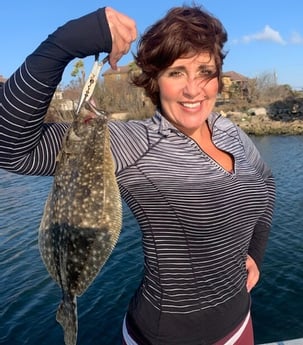 Flounder fishing in Galveston, Texas