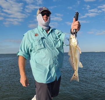 Redfish fishing in Galveston, Texas