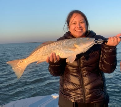 Redfish fishing in Matagorda, Texas