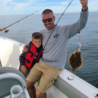 Flounder fishing in Stone Harbor, Cape May County