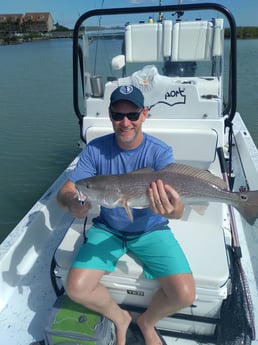 Redfish fishing in South Padre Islands, Texas