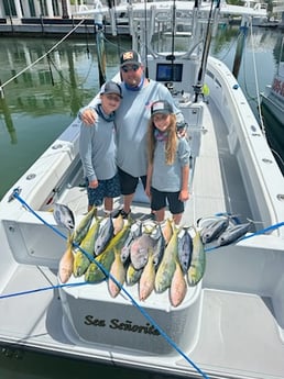 Blackfin Tuna, Mahi Mahi, Triggerfish, Yellowtail Snapper Fishing in Key Largo, Florida