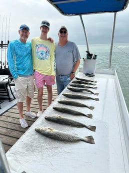 Speckled Trout Fishing in South Padre Island, Texas