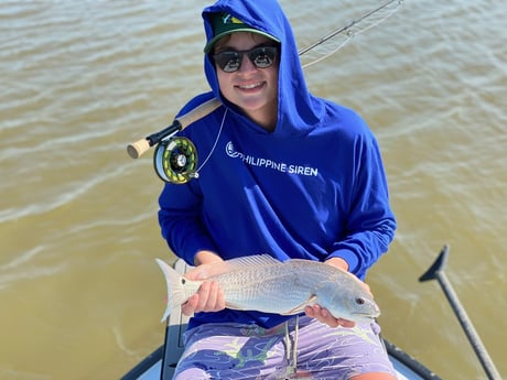 Redfish fishing in Galveston, Texas