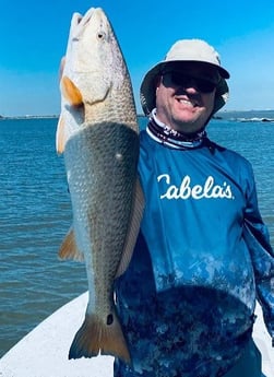 Redfish fishing in Texas City, Texas