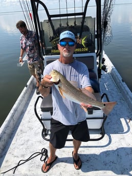 Redfish fishing in South Padre Island, Texas