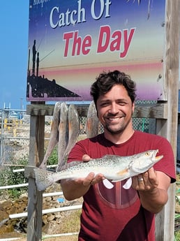 Redfish, Speckled Trout / Spotted Seatrout fishing in Rockport, Texas