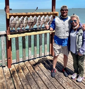 Redfish fishing in South Padre Island, Texas