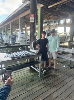 Fishing in Galveston, Texas