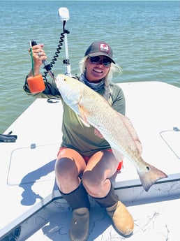 Redfish fishing in Port O&#039;connor, Texas