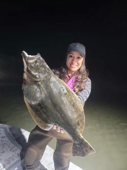 Flounder Fishing in South Padre Island, Texas